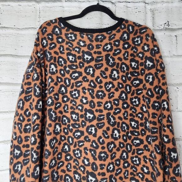 Simply Southern Collection Animal Print Pullover Sweater Multicolor Size Medium - Picture 10 of 13